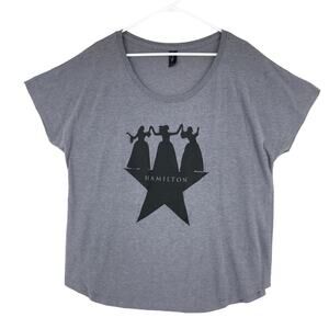 Creative Goods Hamilton Womens Size XXL Tee Schuyler Sisters Graphic Top